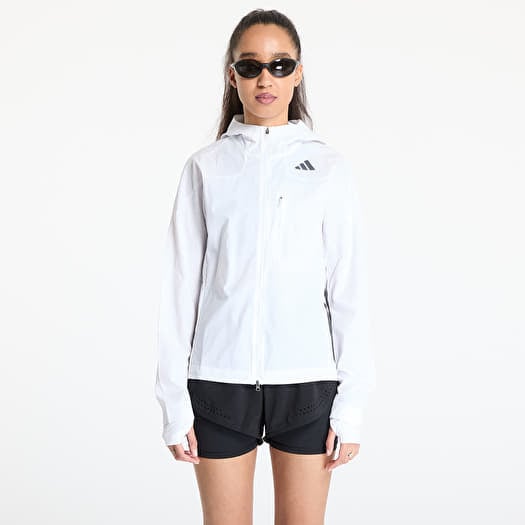 Vetrovka adidas Adizero Running Jacket White/ White