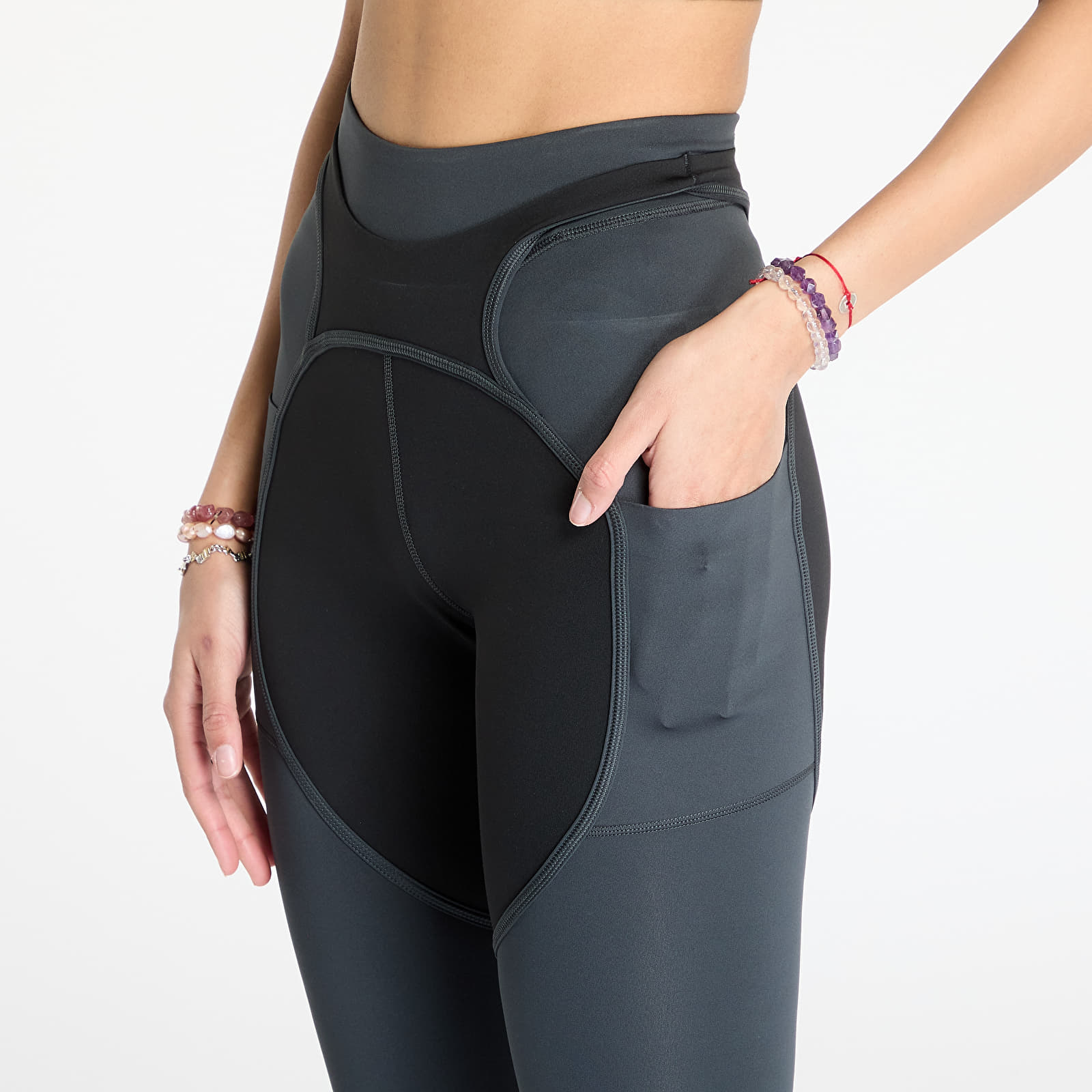 Leggings adidas x Stella Mccartney Two-Tone Leggings Black/ Black/ Carbon