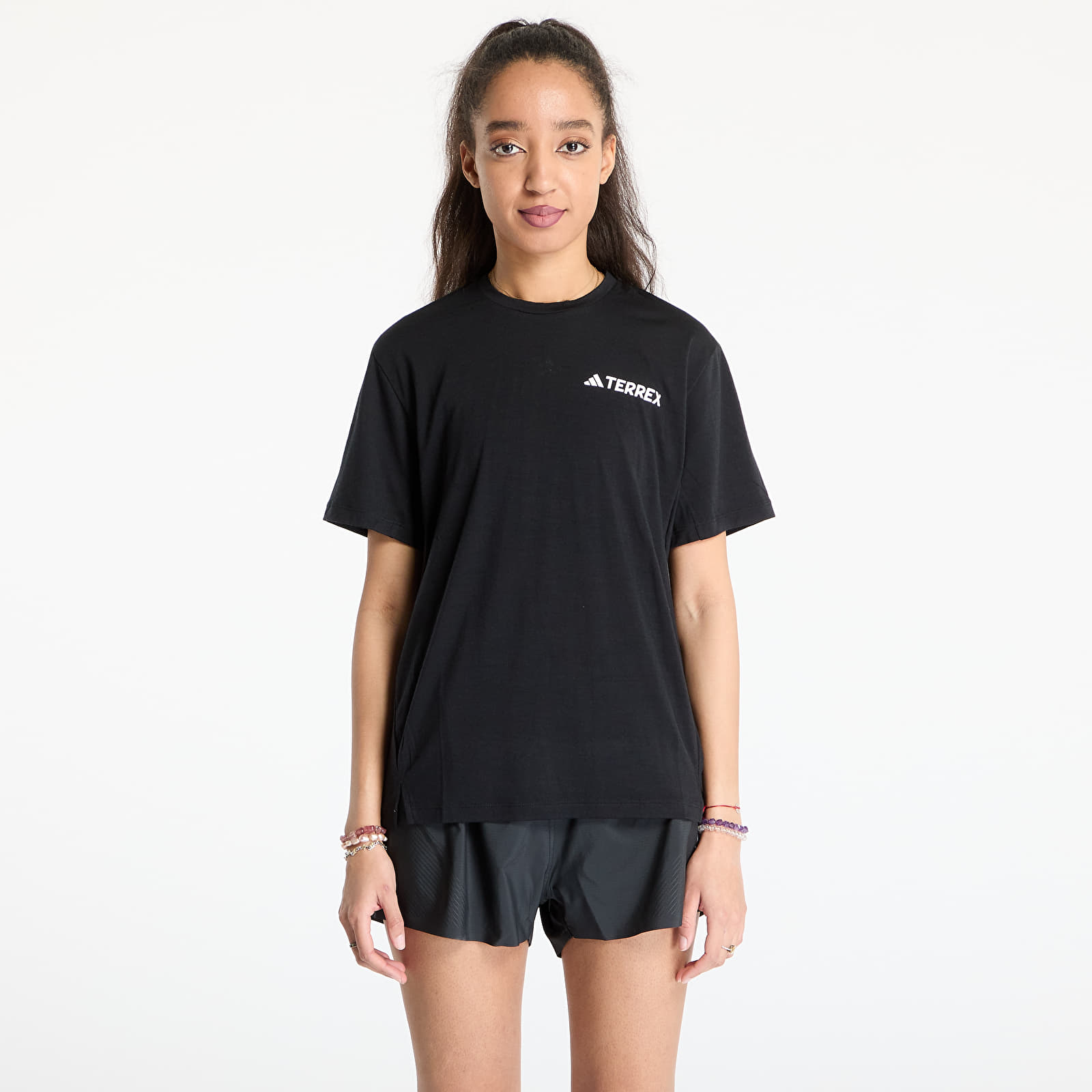 T-Shirts adidas Terrex Xperior Merino T-Shirt Black/ Black
