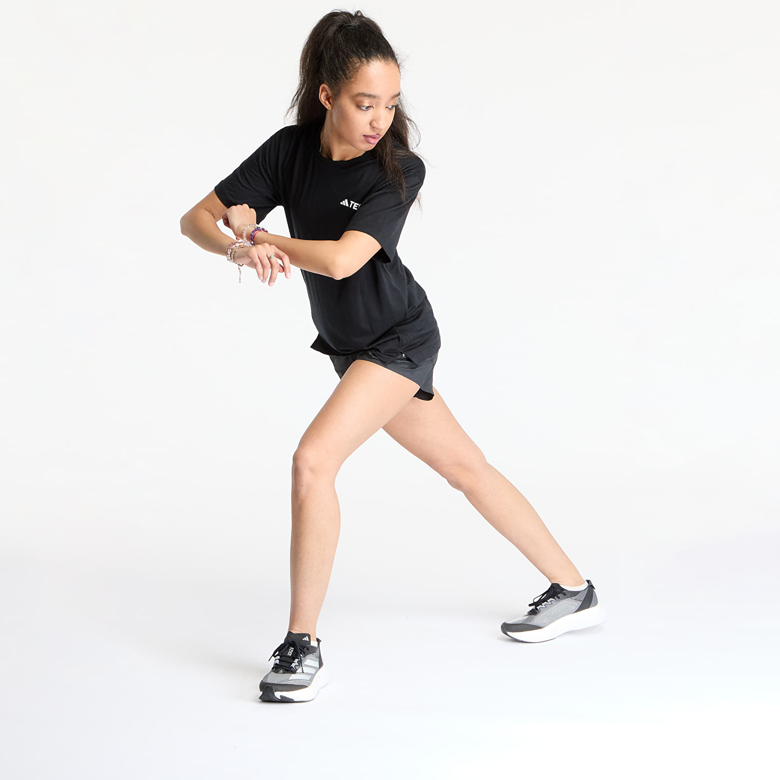 T-Shirts adidas Terrex Xperior Merino T-Shirt Black/ Black