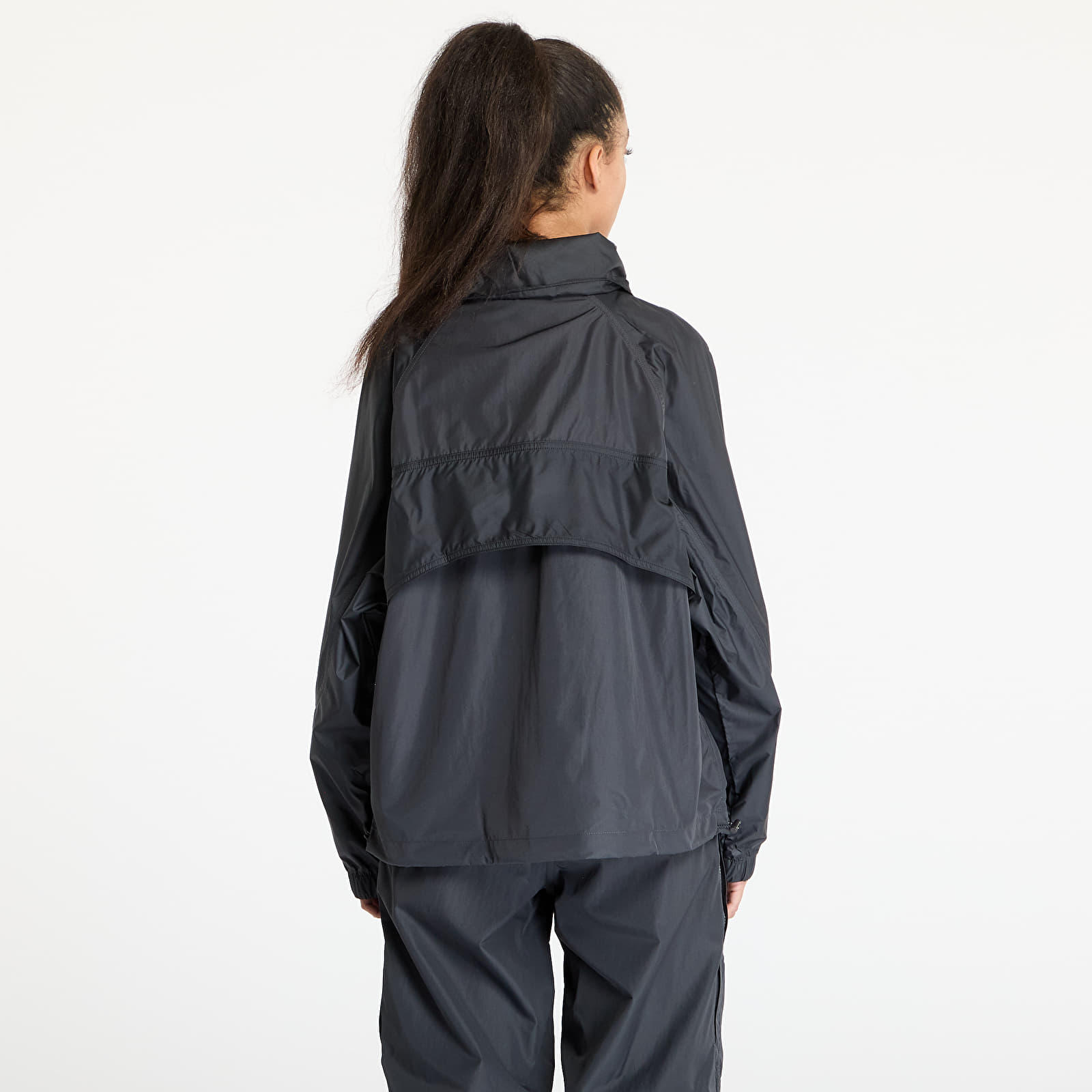 Větrovky adidas x Stella McCartney Pull-On Jacket Black/ Black/ Utility Black