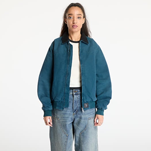 Bunda Carhartt WIP OG Santa Fe Jacket UNISEX Deep Lagoon/ Black Stone Canvas