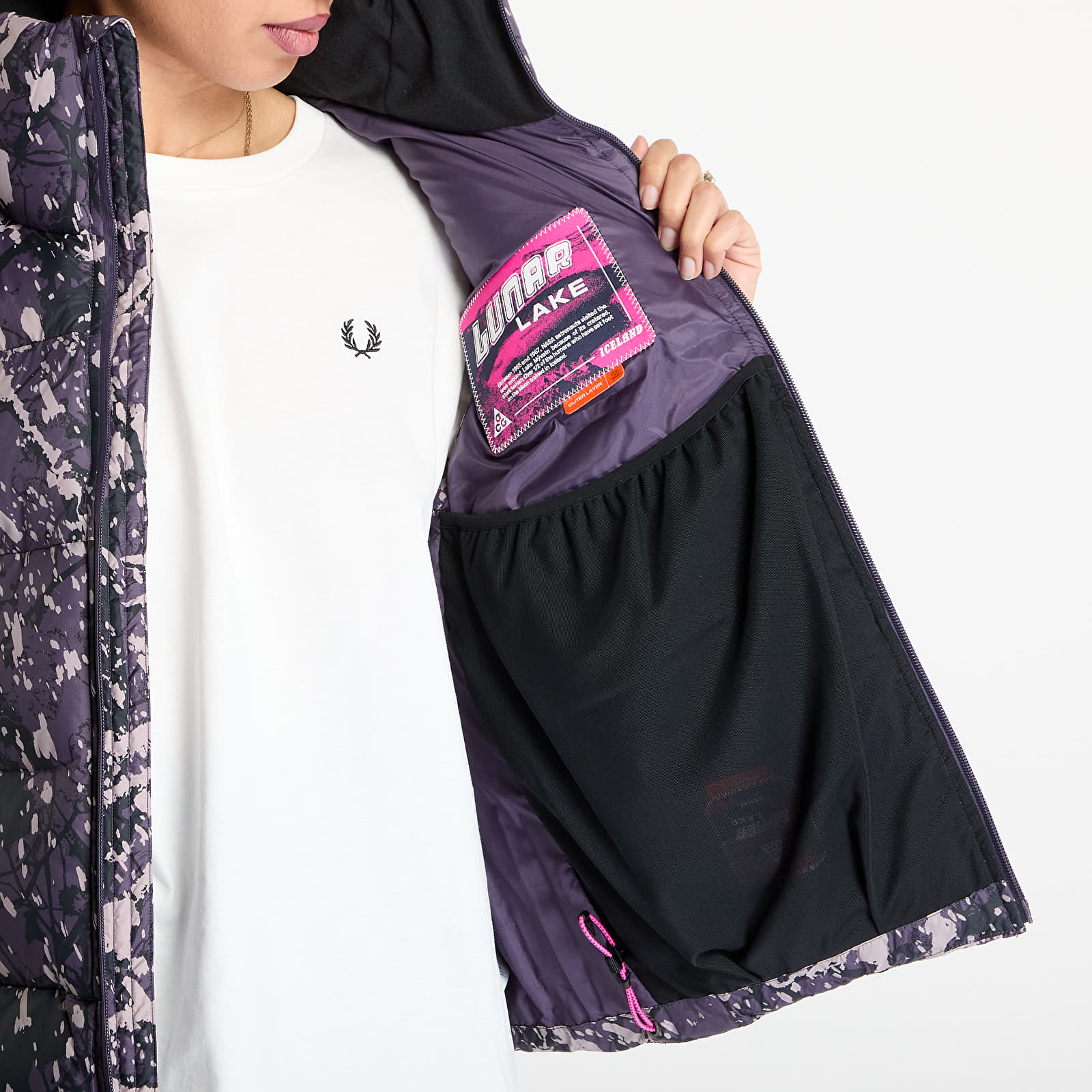 Vests Nike ACG "Lunar Lake" Women's Therma-FIT ADV Vest Dark Raisin/ Black/ Summit White