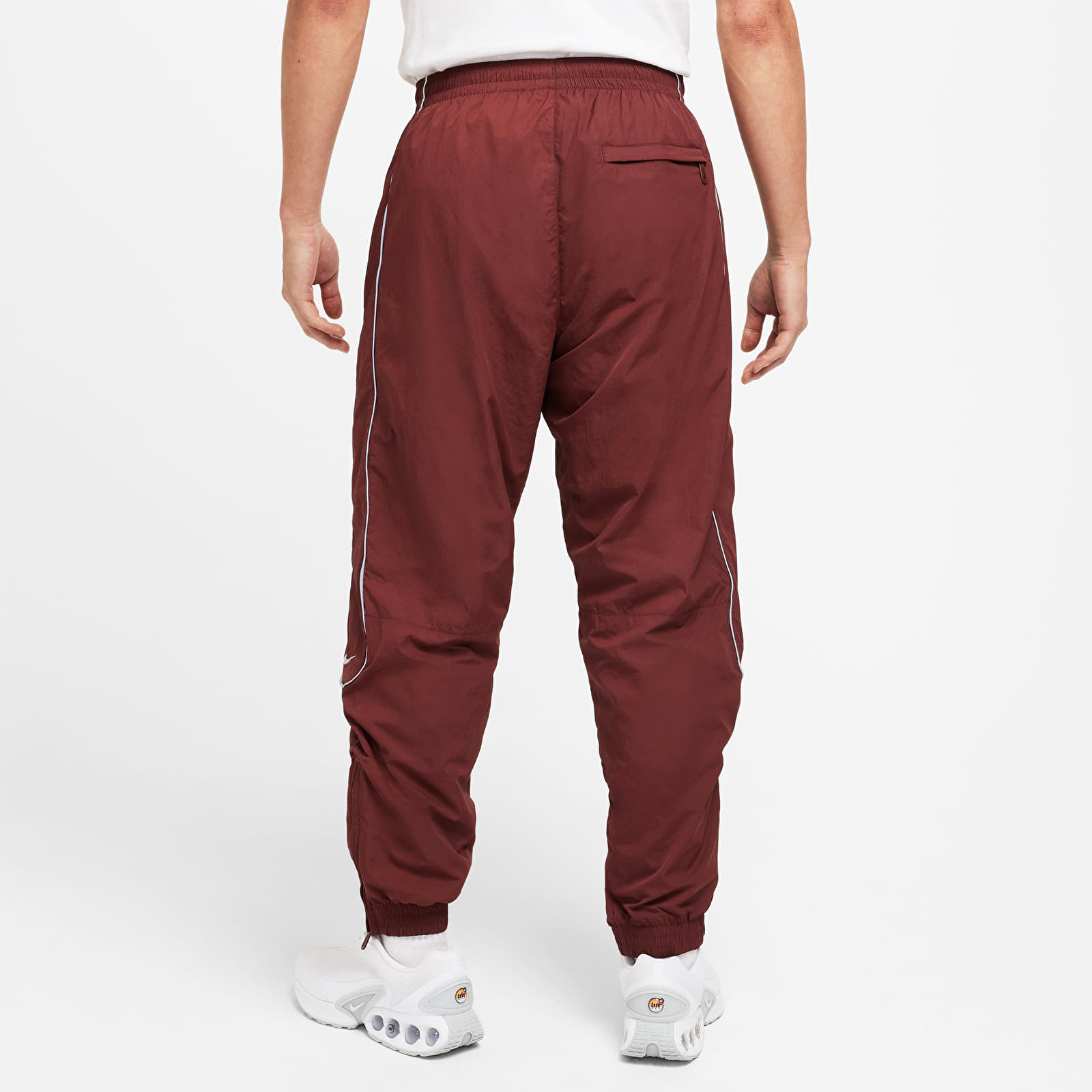 Pants Nike Solo Swoosh Men's Track Pants Dark Pony/ White