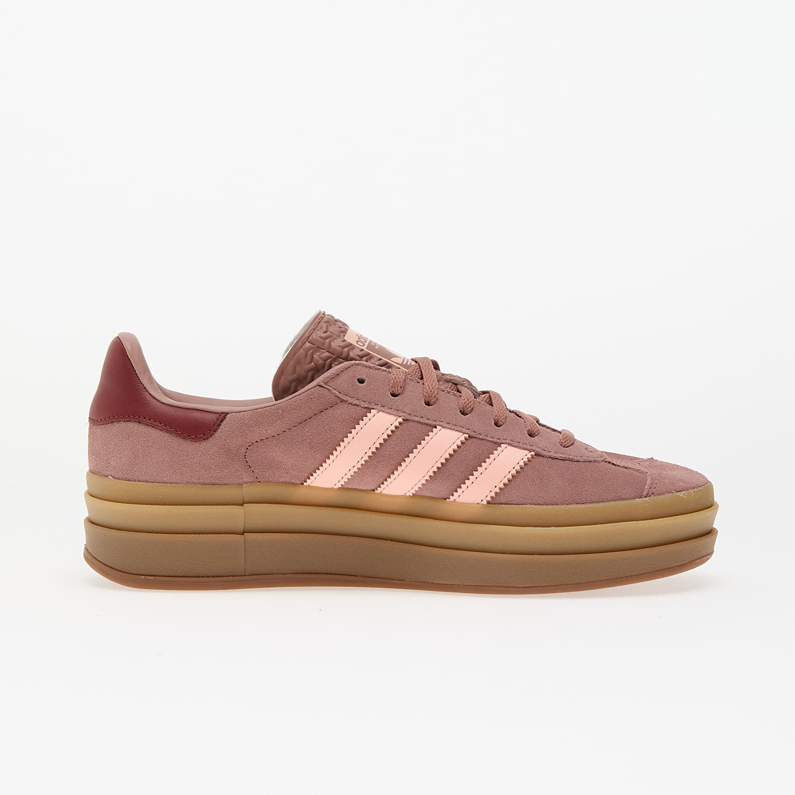 Women's shoes adidas Gazelle Bold W Warm Clay/ Clear Orange/ Preloved Ruby