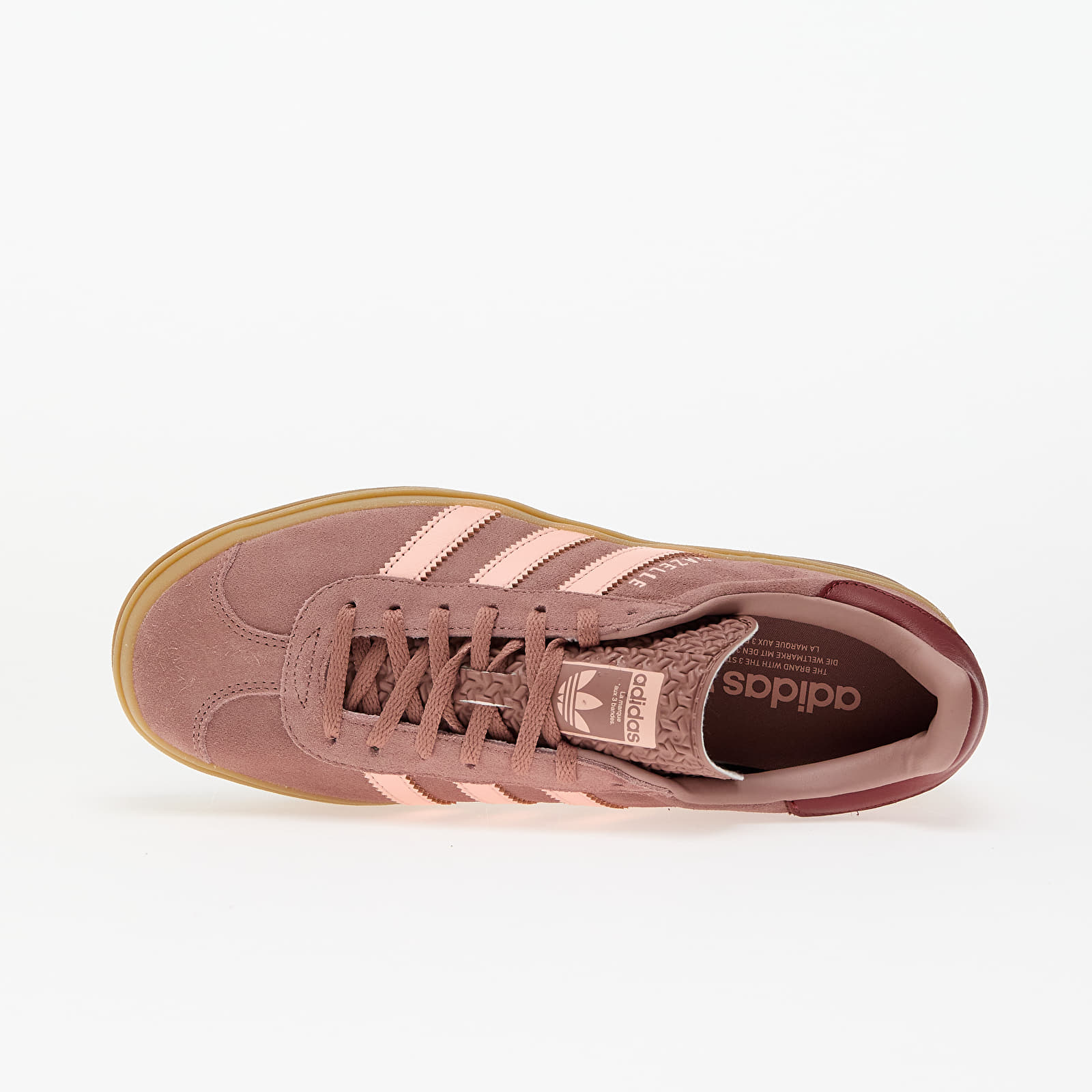 Women's shoes adidas Gazelle Bold W Warm Clay/ Clear Orange/ Preloved Ruby