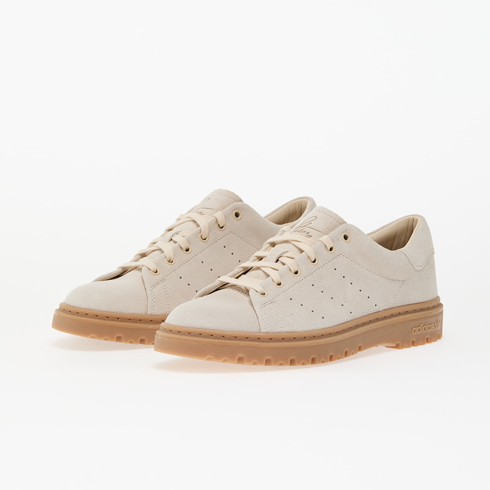 Männer adidas Stan Smith Freizeit Wonder White/ Wonder White/ Gum4
