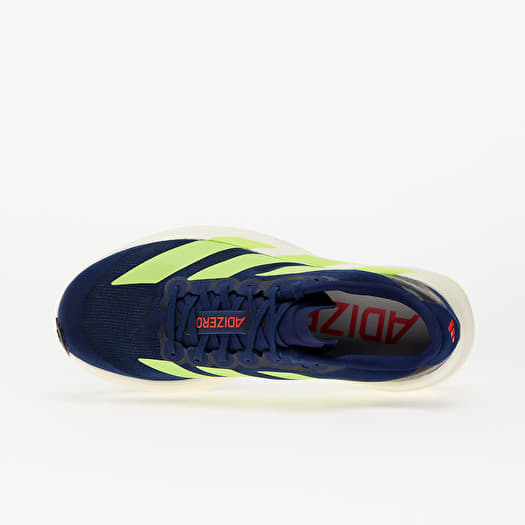 Women's shoes adidas Adizero Evo Sl W Dark Blue/ Solar Slime