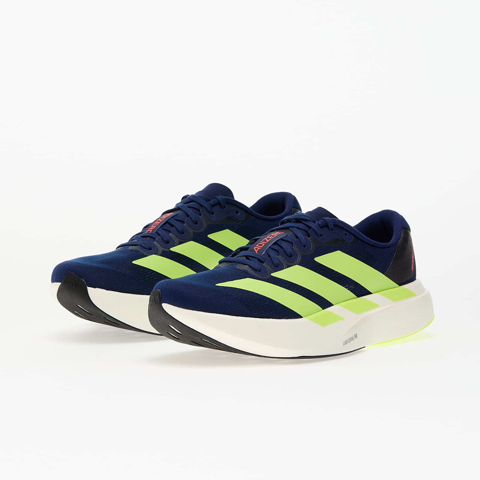 Dámské tenisky a boty adidas Adizero Evo Sl W Dark Blue/ Solar Slime/ Lucid Red
