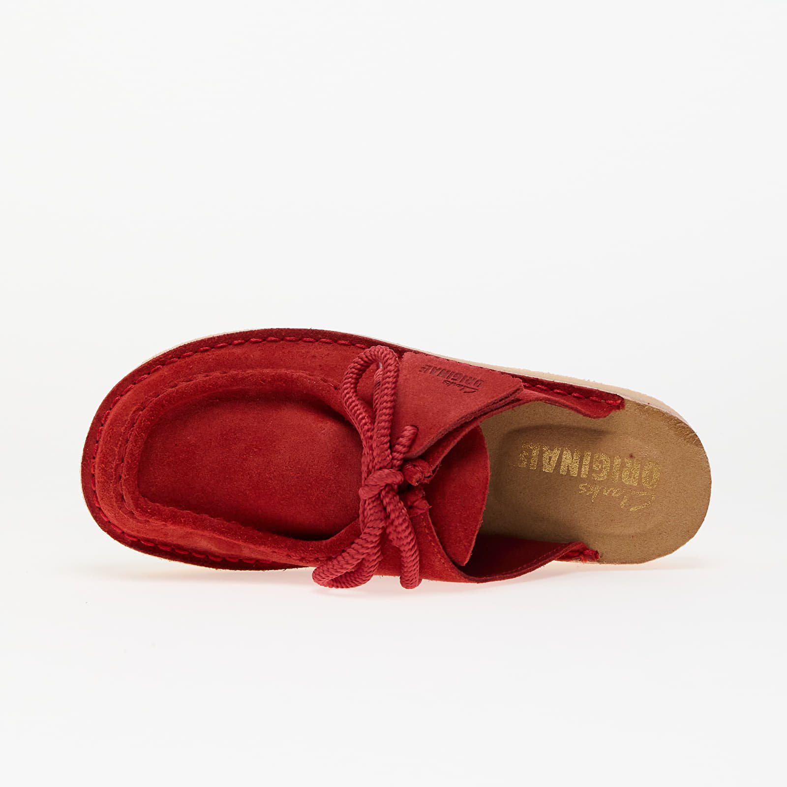 Buty damskie Clarks Originals DSRTNomad Mule Red Suede