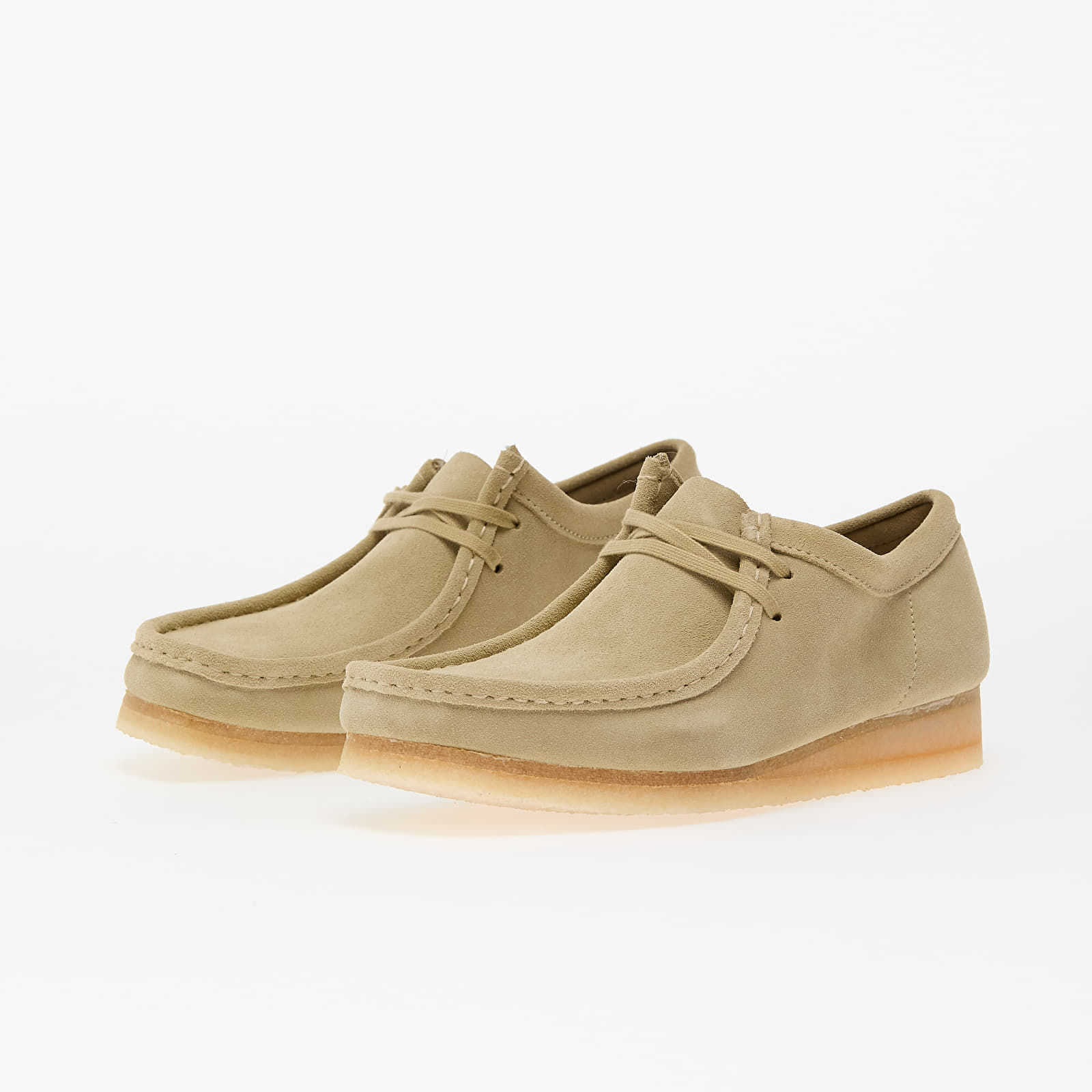 Herren Sneaker und Schuhe Clarks Originals Wallabee Maple Suede