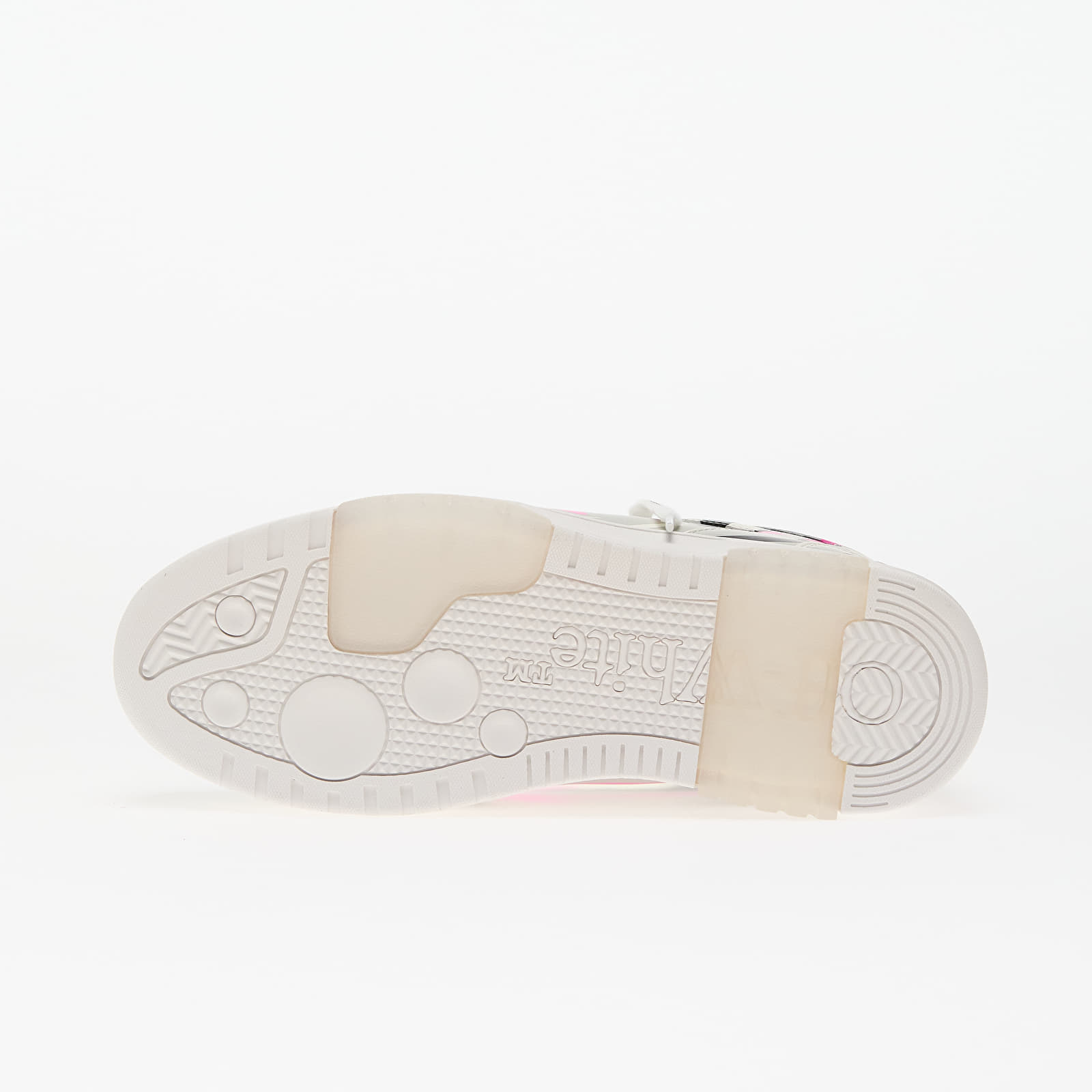 Férfi cipők Off-White x Bstroy Out of Office sneakers Grey/ Pink/ Off White