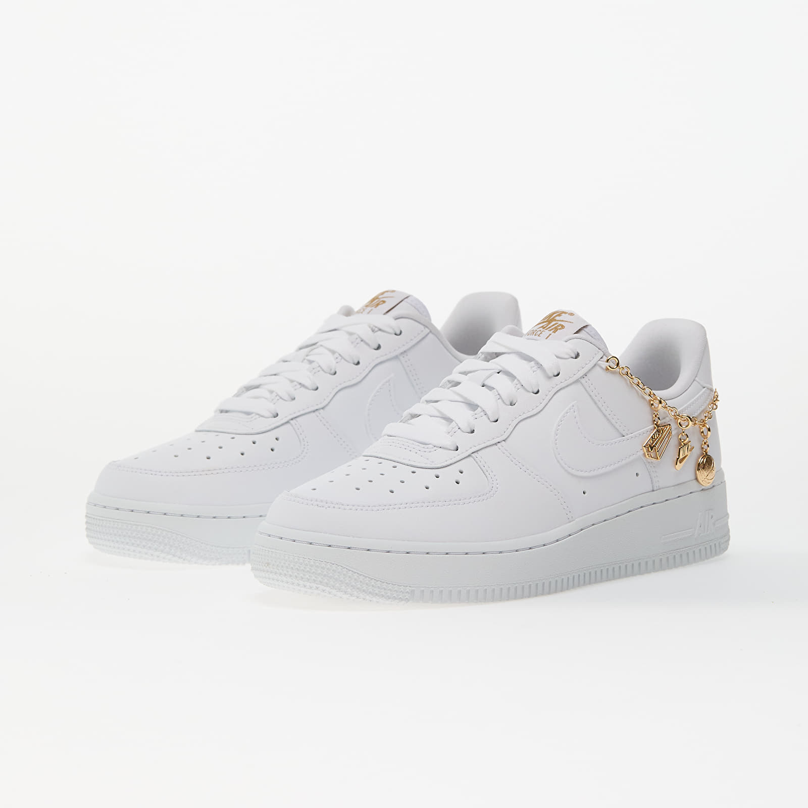 Női cipők Nike W Air Force 1 '07 Lx White/ White-Metallic Gold-Flt Gold