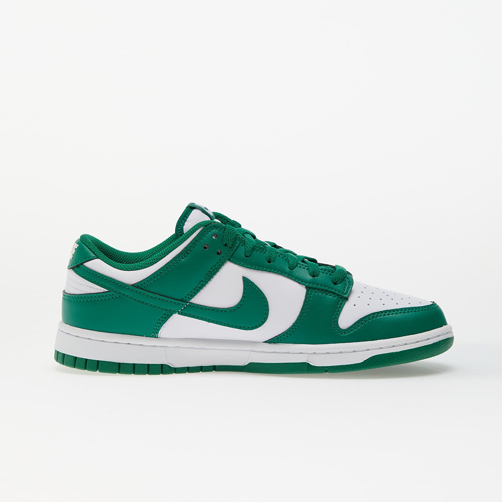 Herren Sneaker und Schuhe Nike Dunk Low Retro White/ Malachite