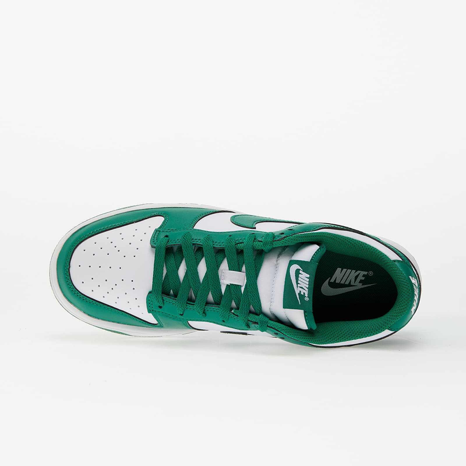 Herren Sneaker und Schuhe Nike Dunk Low Retro White/ Malachite