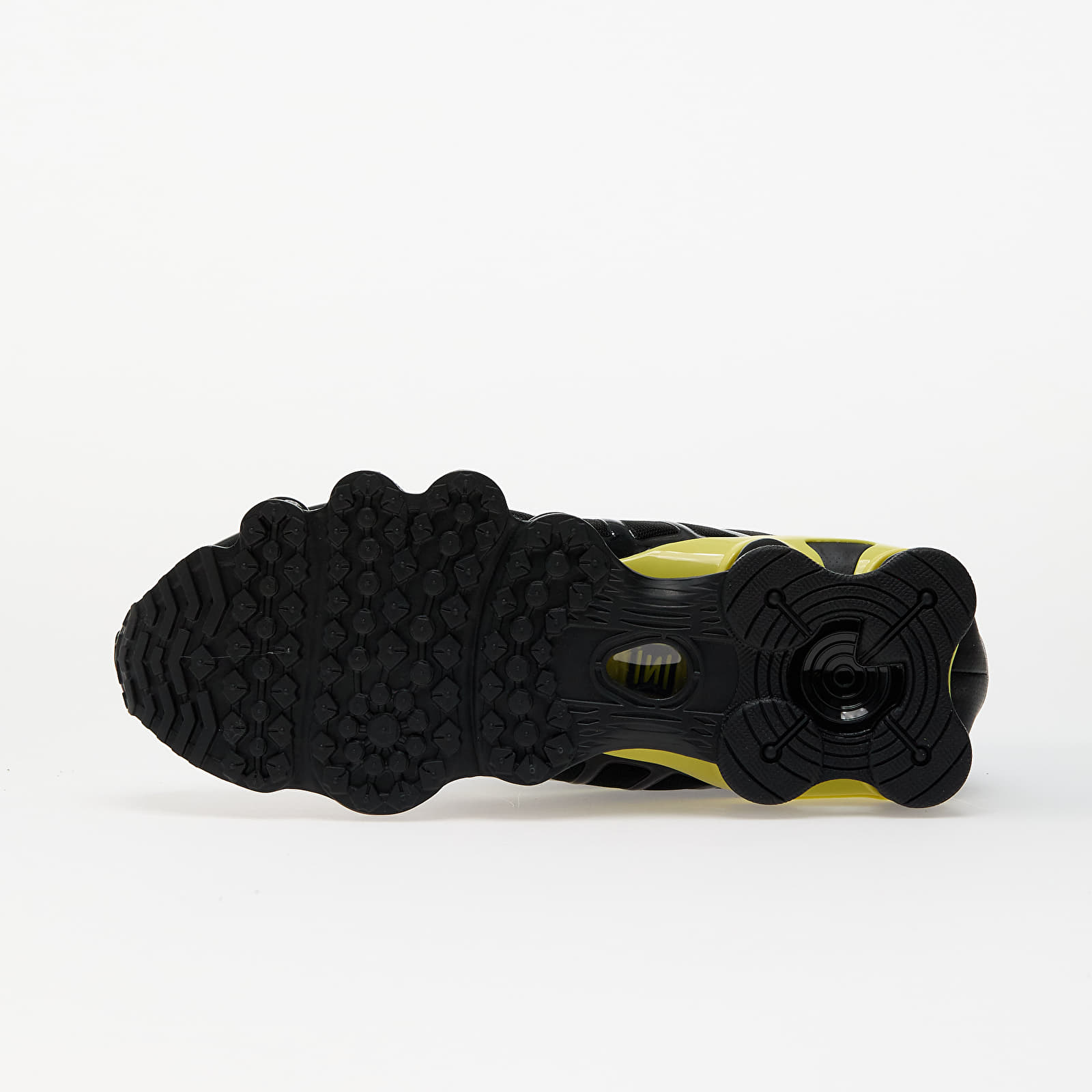 Men's shoes Nike Shox TL Black/ Metallic Silver-Dynamic Yellow