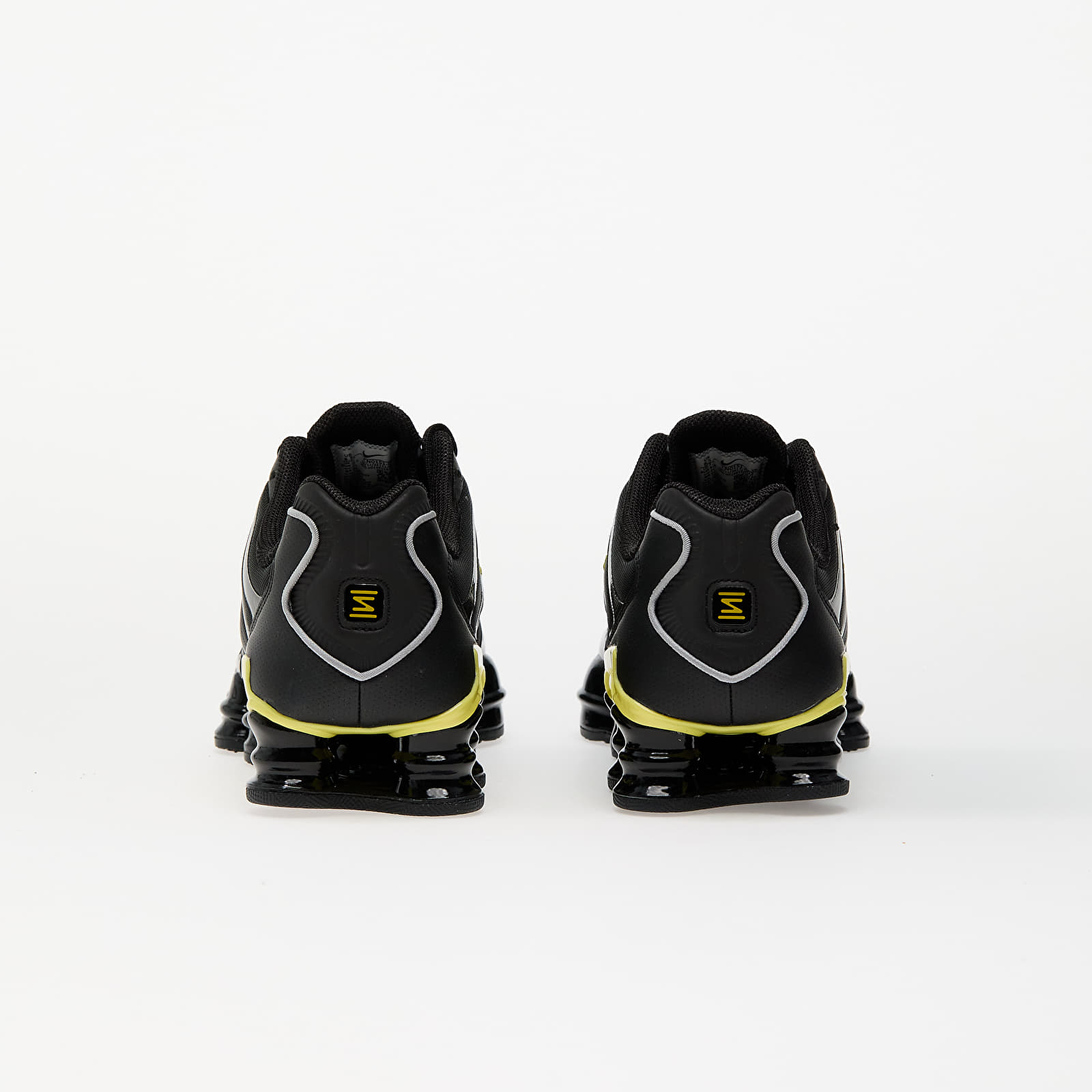 Men's shoes Nike Shox TL Black/ Metallic Silver-Dynamic Yellow