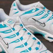 Scarpe uomo Nike Air Max Plus White White Light Blue Fury Footshop