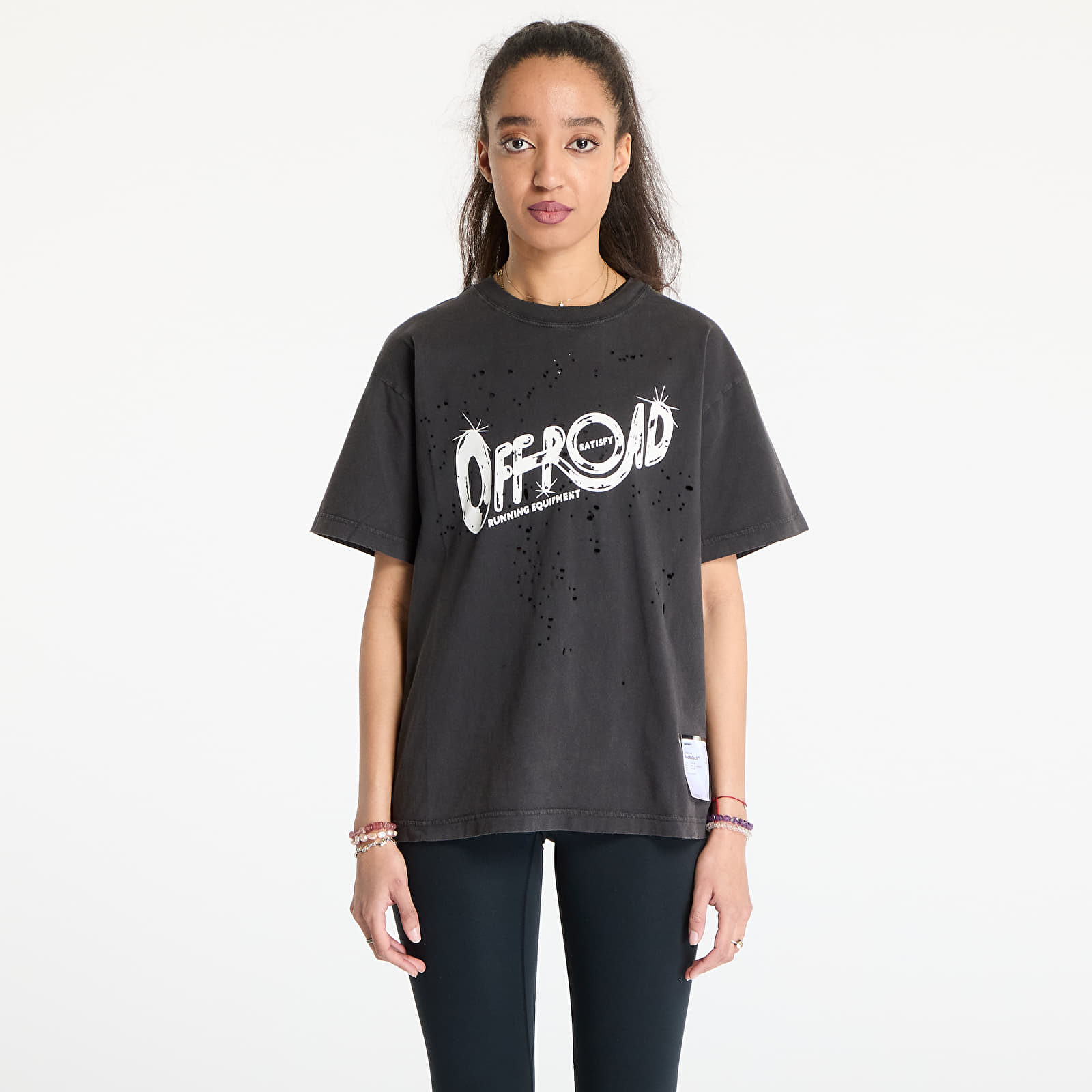 T-shirts Satisfy MothTech T-Shirt UNISEX Aged Black