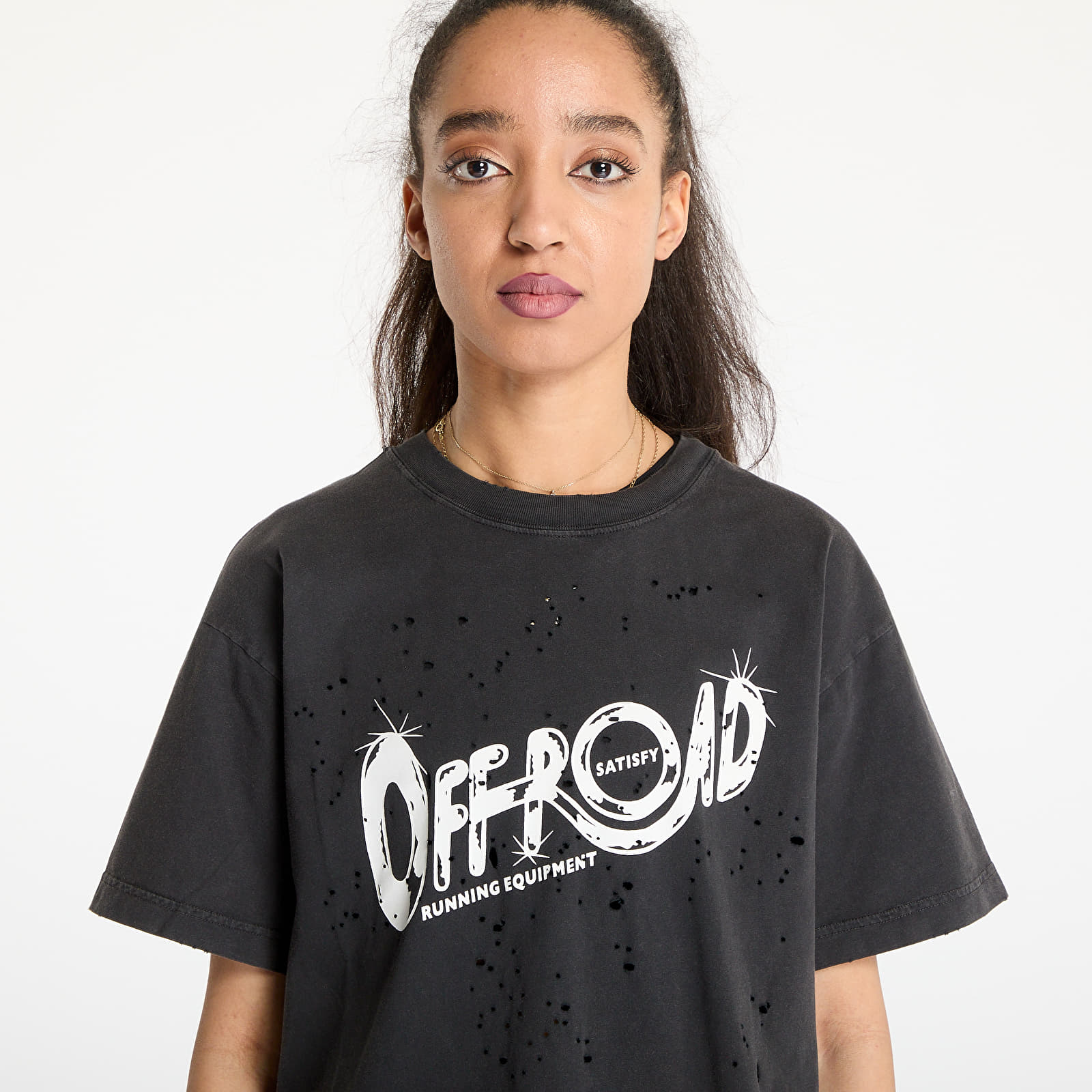 T-shirts Satisfy MothTech T-Shirt UNISEX Aged Black