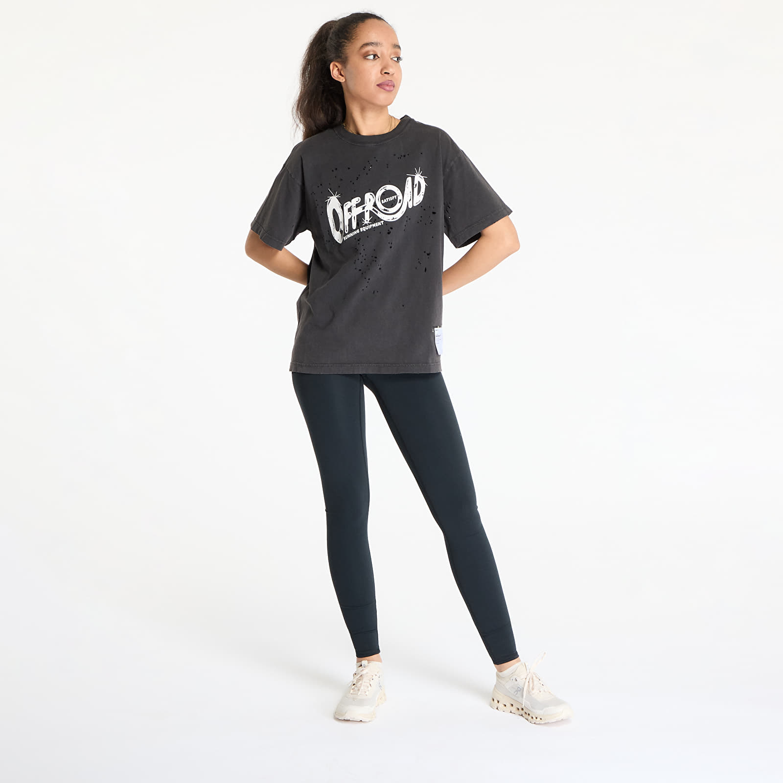 T-shirts Satisfy MothTech T-Shirt UNISEX Aged Black