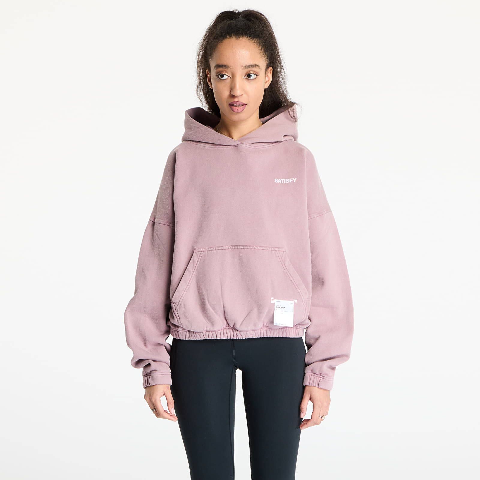 Sweatjacken und Sweatshirts Satisfy SoftCell Hoodie UNISEX Aged Elderberry