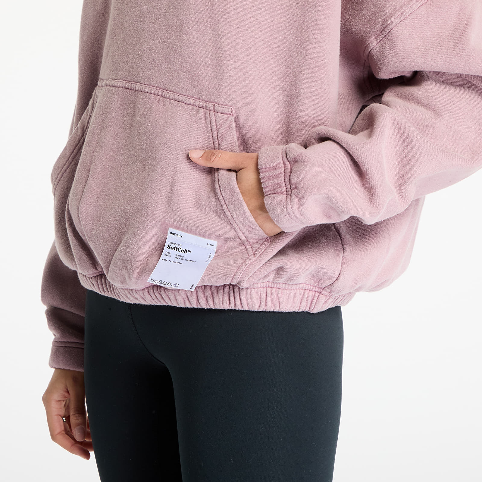 Sweatjacken und Sweatshirts Satisfy SoftCell Hoodie UNISEX Aged Elderberry