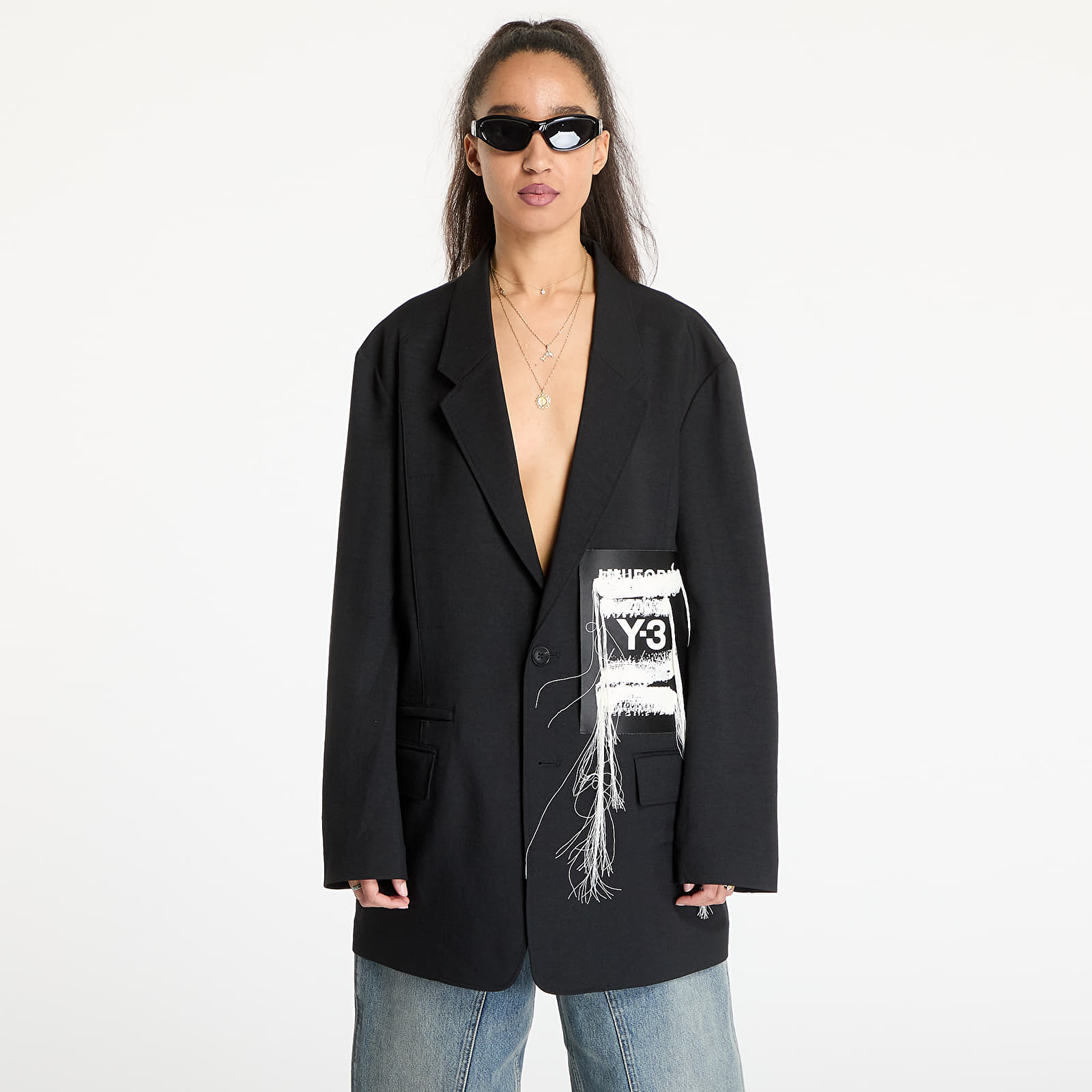 Jackets and Coats Y-3 Sport Uniform Patch Blazer UNISEX Black