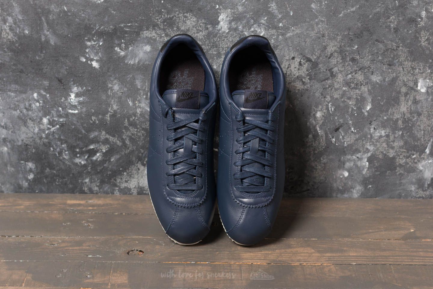 Meeste kingad Nike Classic Cortez Leather Premium Obsidian/ Obsidian-Black