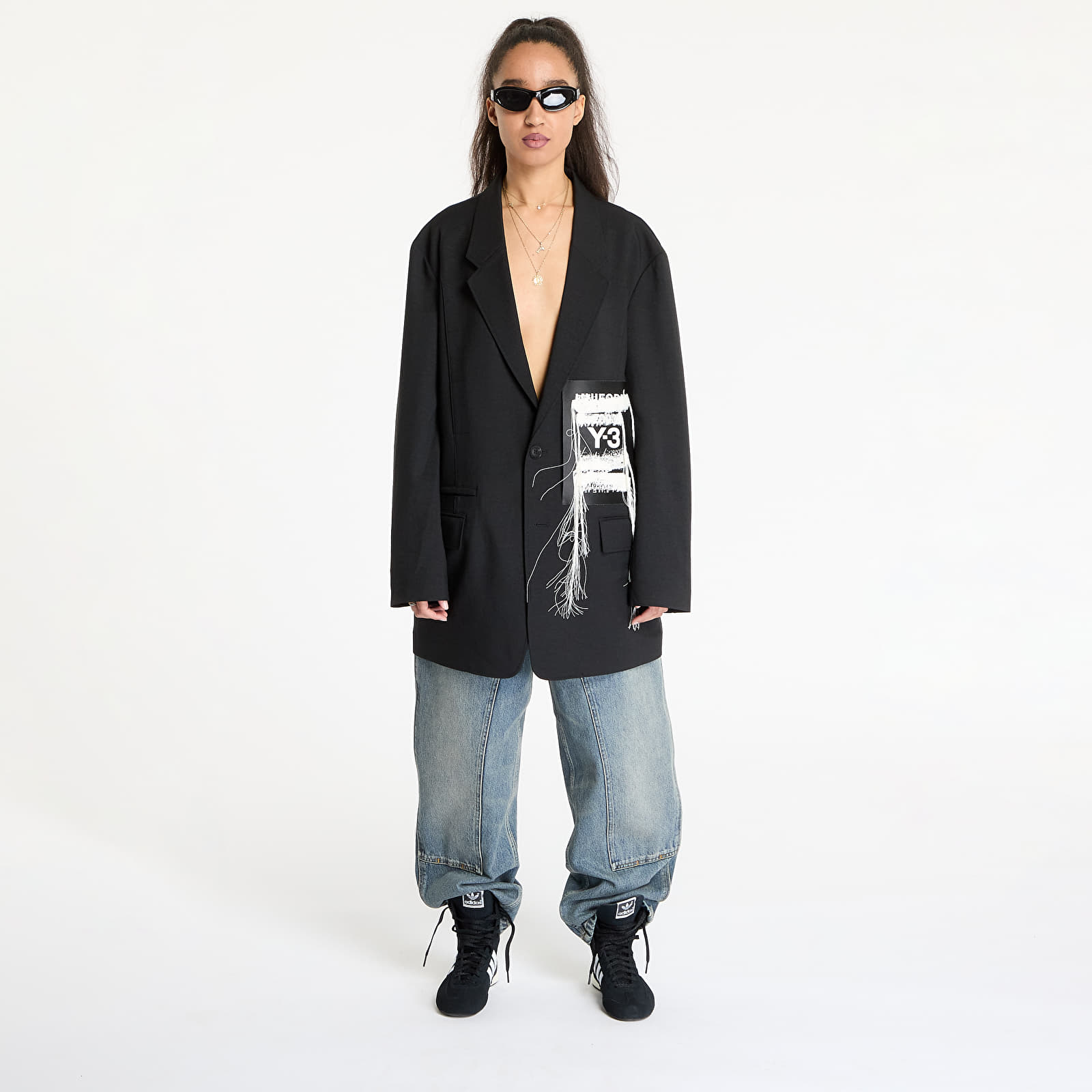 Jackets and Coats Y-3 Sport Uniform Patch Blazer UNISEX Black