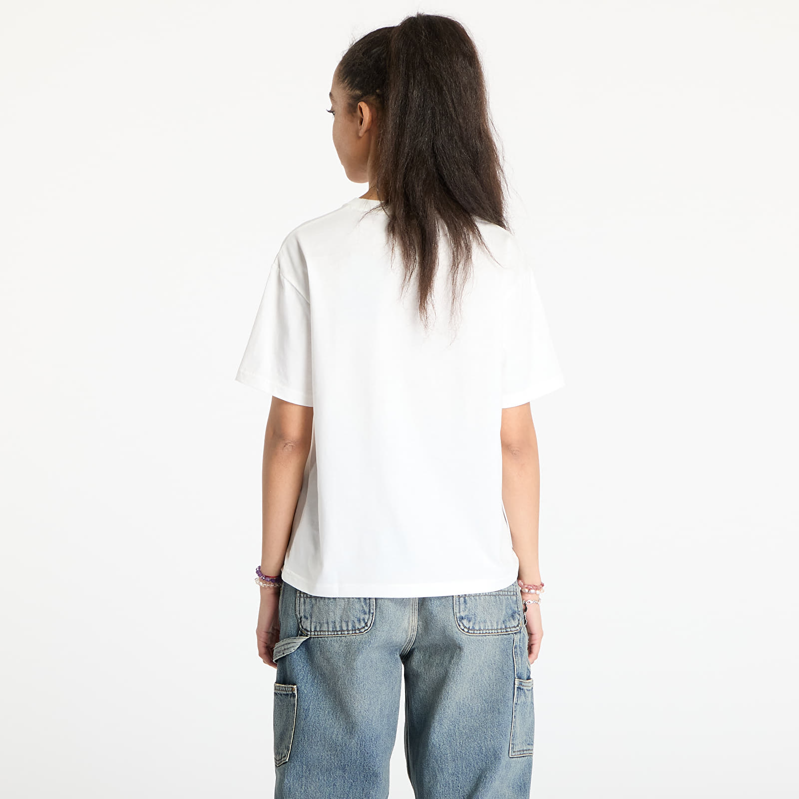 Trička FRED PERRY Crew Neck T-Shirt Snow White
