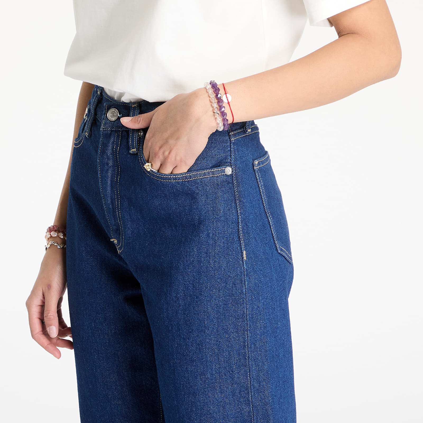 Jeans Calvin Klein Jeans High Rise Straight Jeans Denim