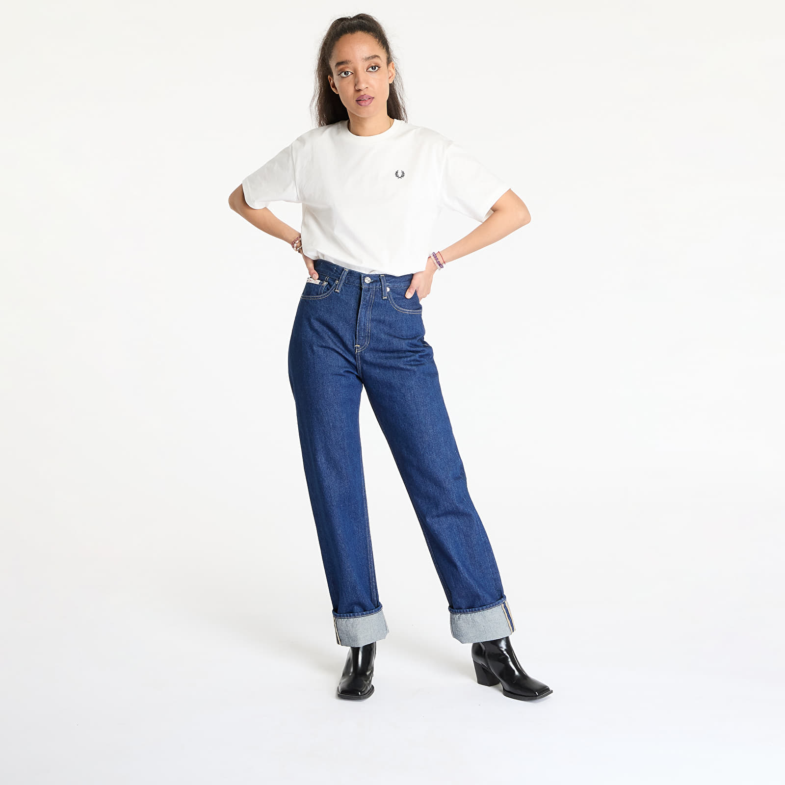 Jeans Calvin Klein Jeans High Rise Straight Jeans Denim
