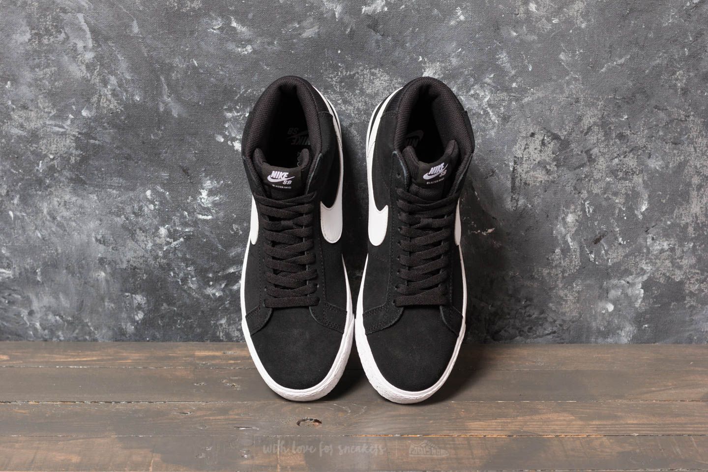 Blazer mid black white online
