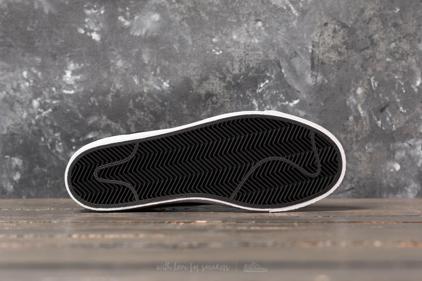Men's shoes Nike SB Zoom Blazer Mid Black/ White-White-White