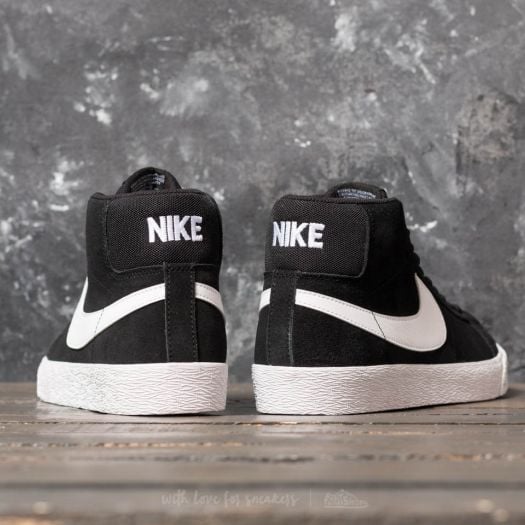Men's shoes Nike SB Zoom Blazer Mid Black/ White-White-White