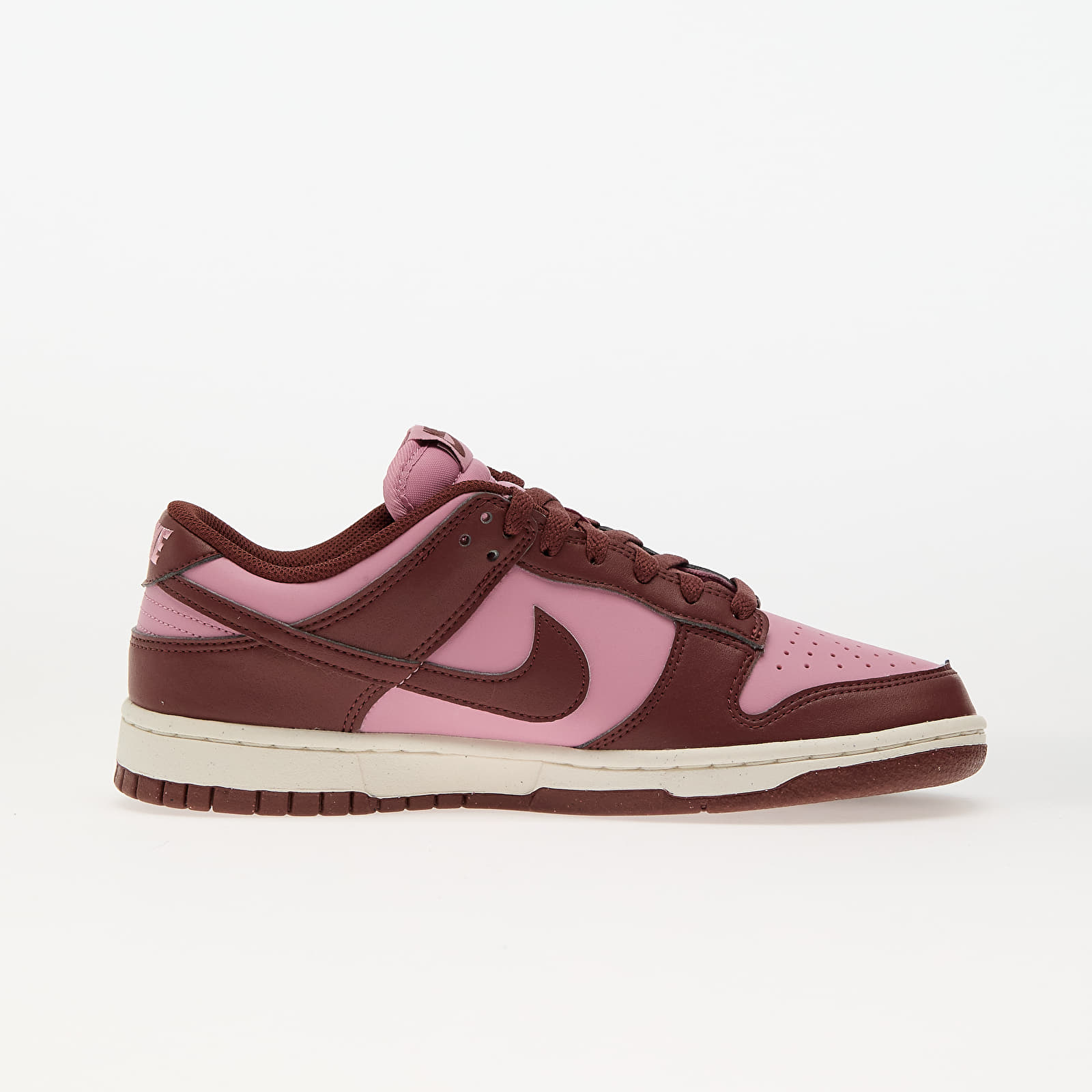 Frauen Nike W Dunk Low White/ Elemental Pink-Dark Pony-Sail