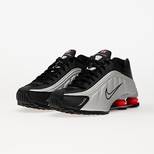 Men's shoes Nike Shox R4 Metallic Silver/ Metallic Silver-Black