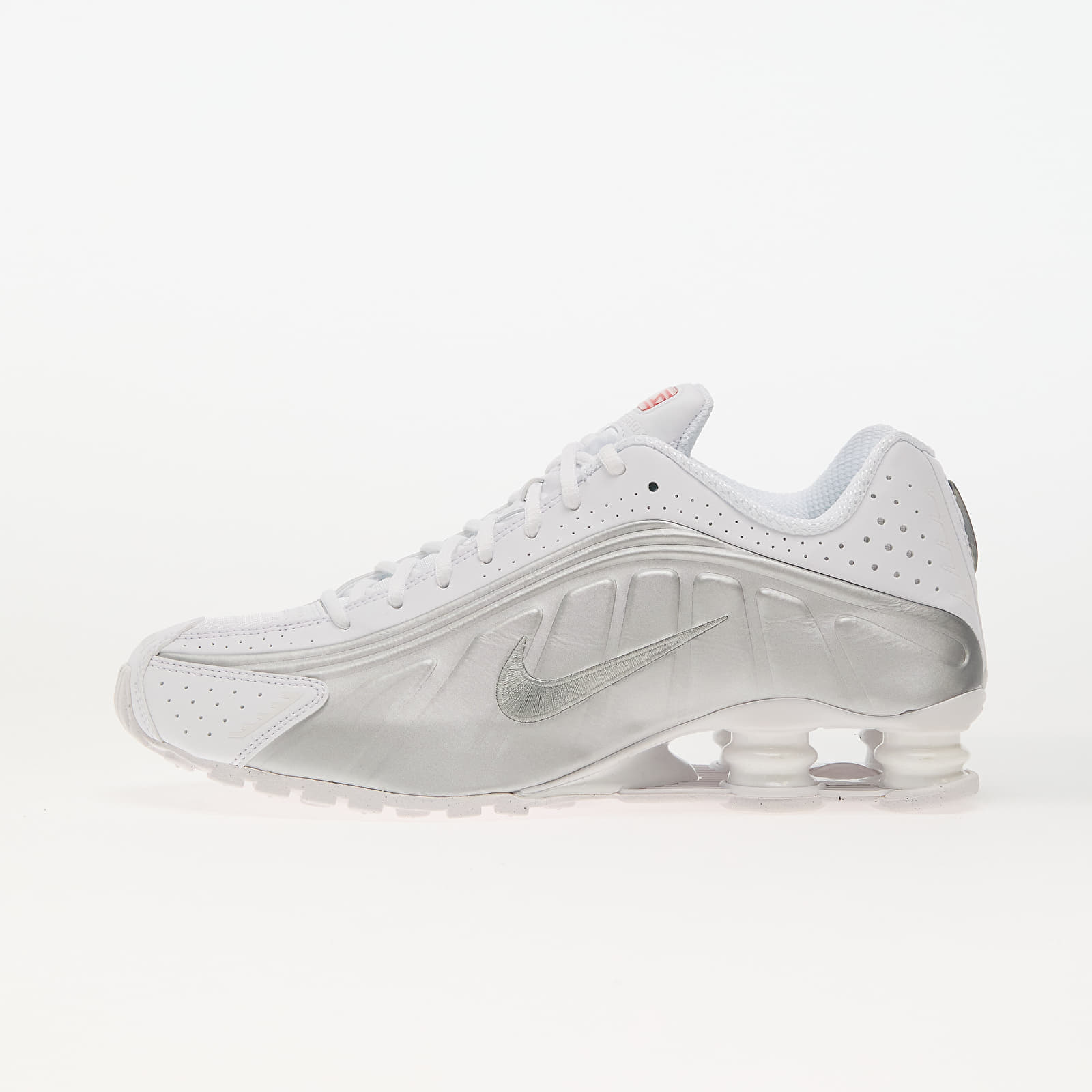 Baskets Nike Shox R4 White/ Metallic Silver-White EUR 47.5