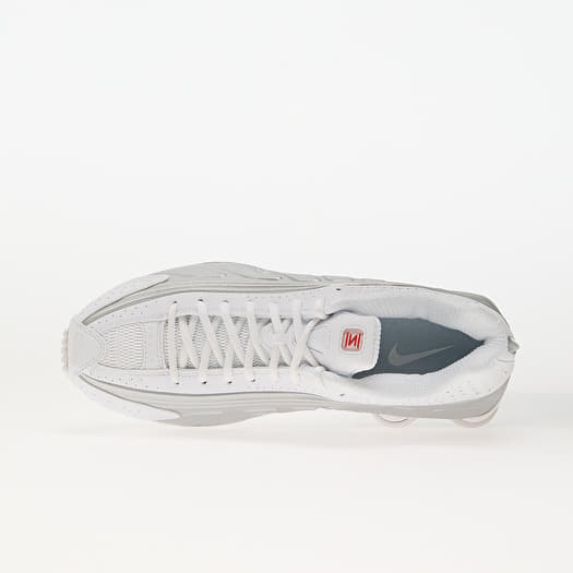 Nike Shox R4 White/ Metallic Silver-White | Footshop Nike Shox R4 White/ Metallic Silver-White | Footshop