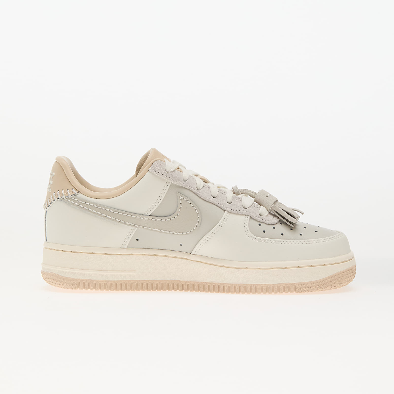 Damen Sneaker und Schuhe Nike W Air Force 1 '07 Light Bone/ Light Bone-Sail-Pink Oxford