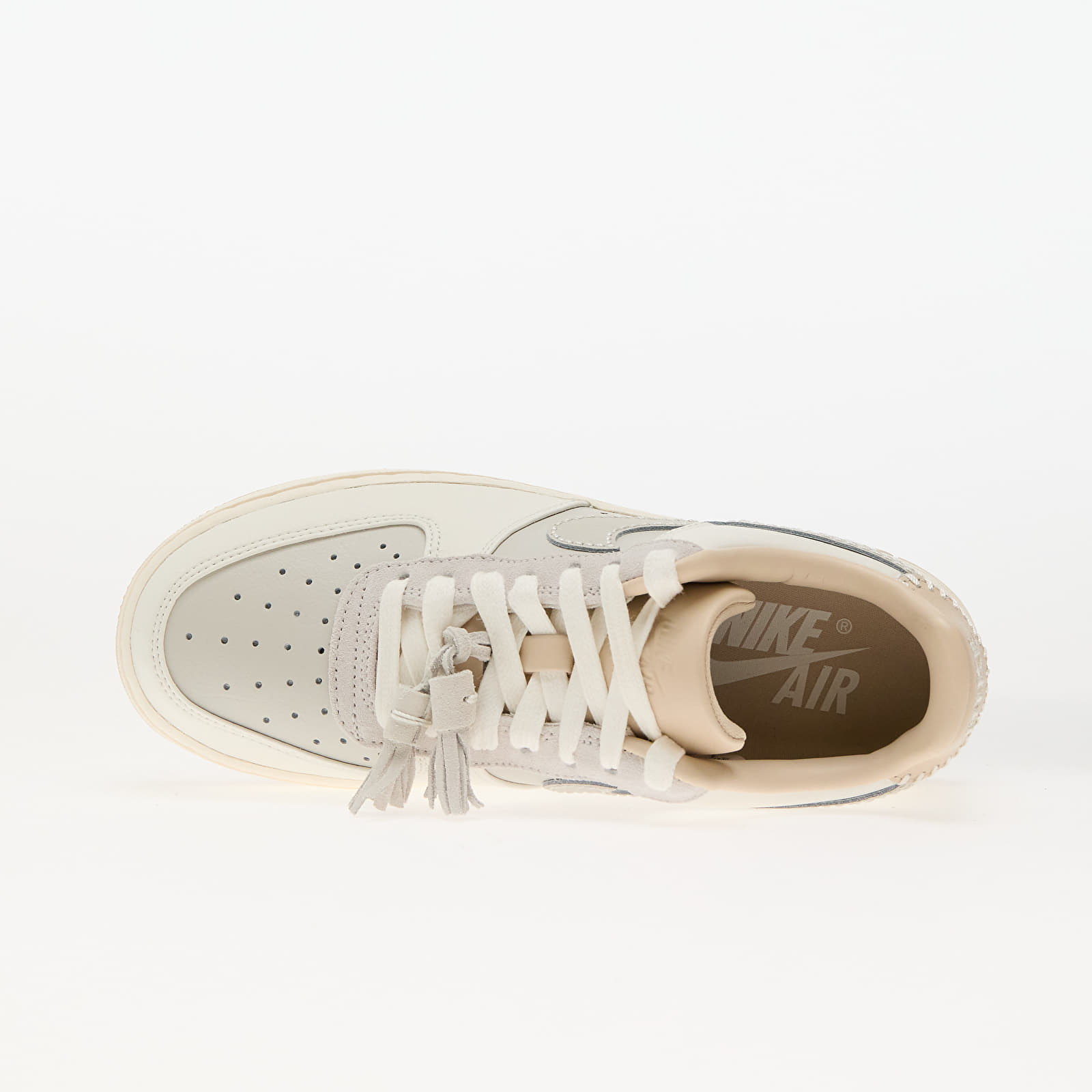 Dámské tenisky a boty Nike W Air Force 1 '07 Light Bone/ Light Bone-Sail-Pink Oxford