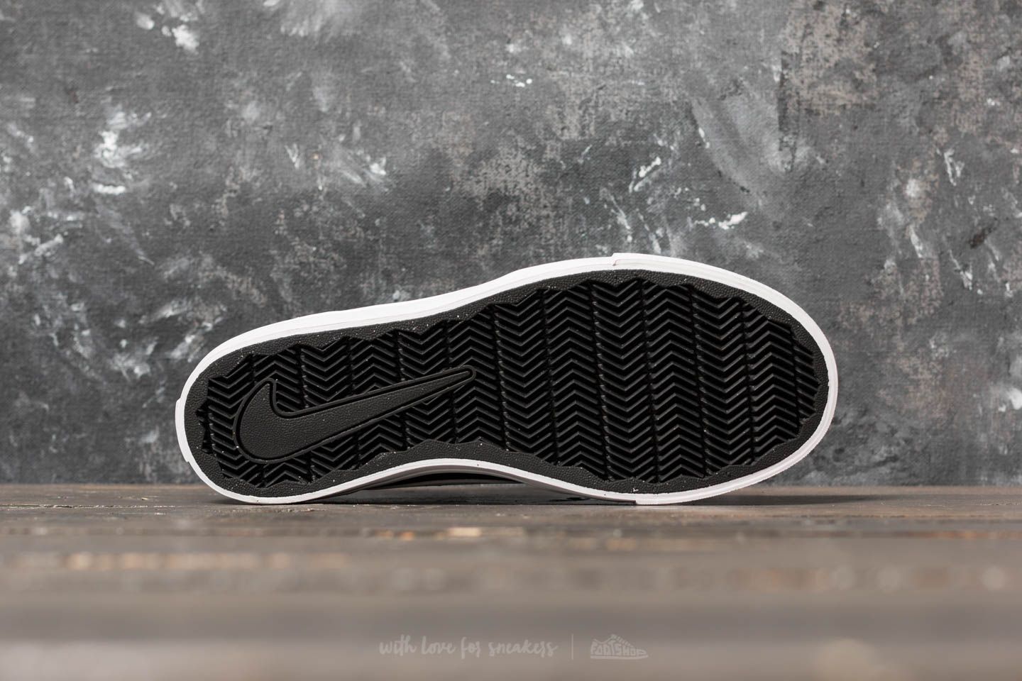 Női cipők Nike SB Portmore II (GS) Black/ White