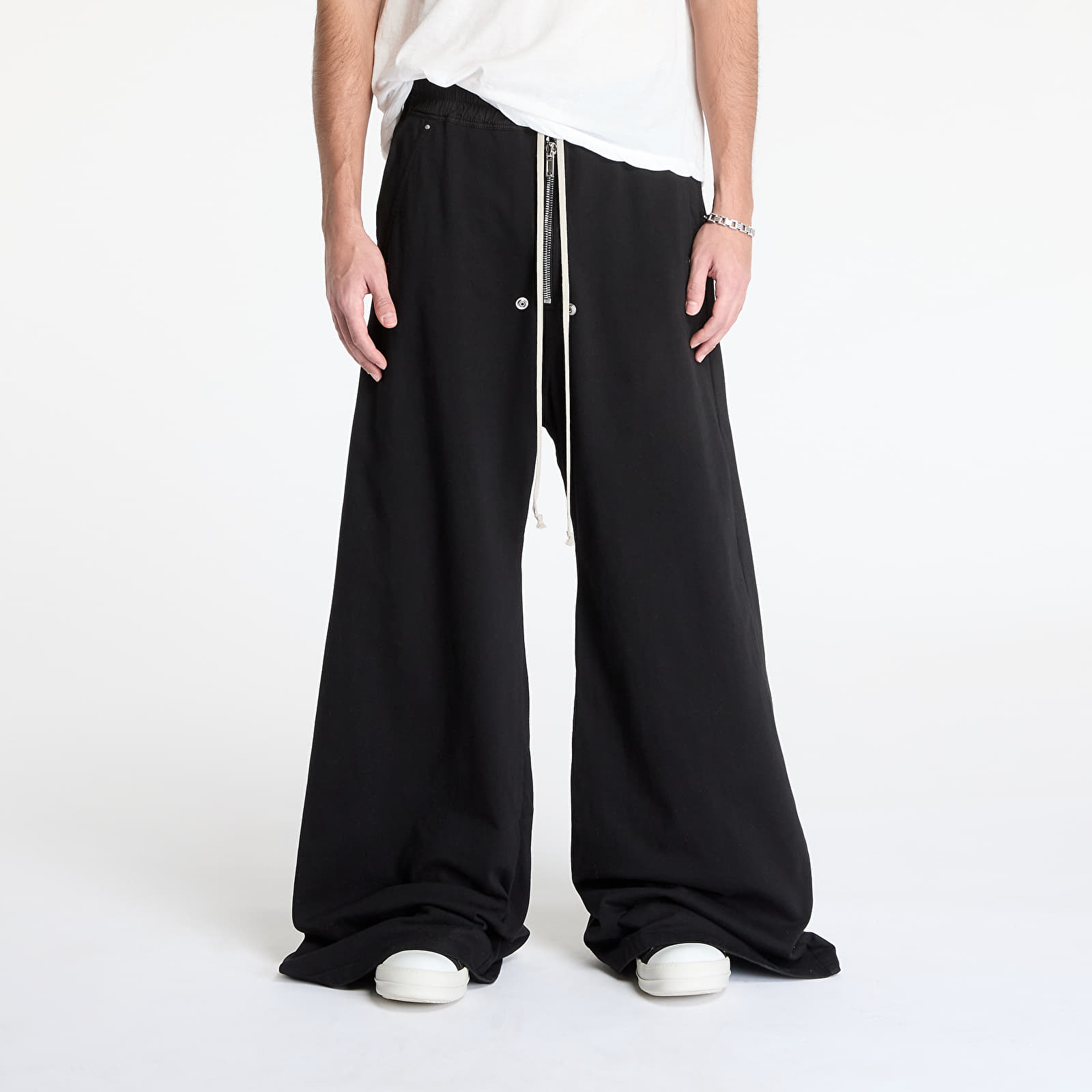 Džíny a kalhoty Rick Owens DRKSHDW Geth Belas Pant Black