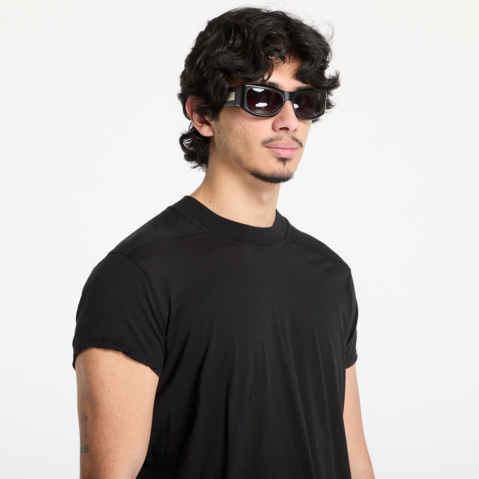T-Shirts Rick Owens DRKSHDW Small Level Tee Black