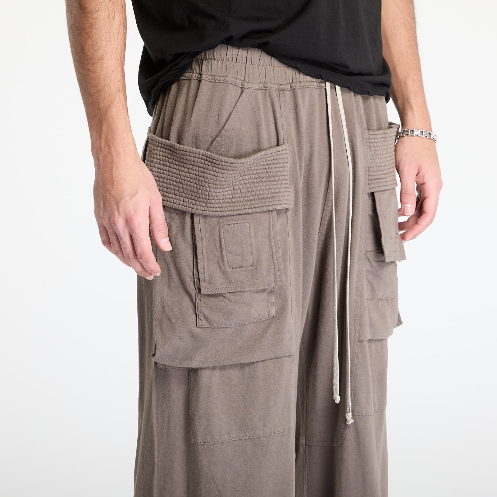 Pants and jeans Rick Owens DRKSHDW Creatch Wide Cargo Drawstring Dust
