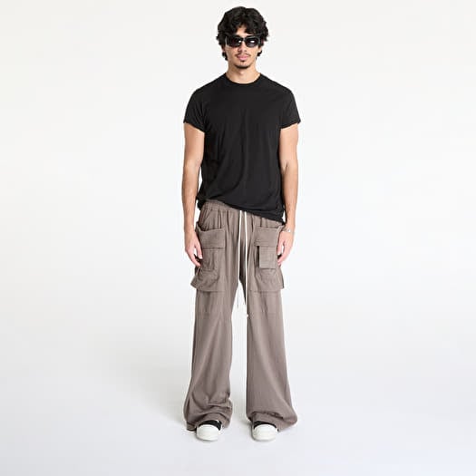 パンツ DRKSHDW Creatch wide cargo drawstring XS Pants Rick Owens DRKSHDW Creatch Wide Cargo Drawstring Dust