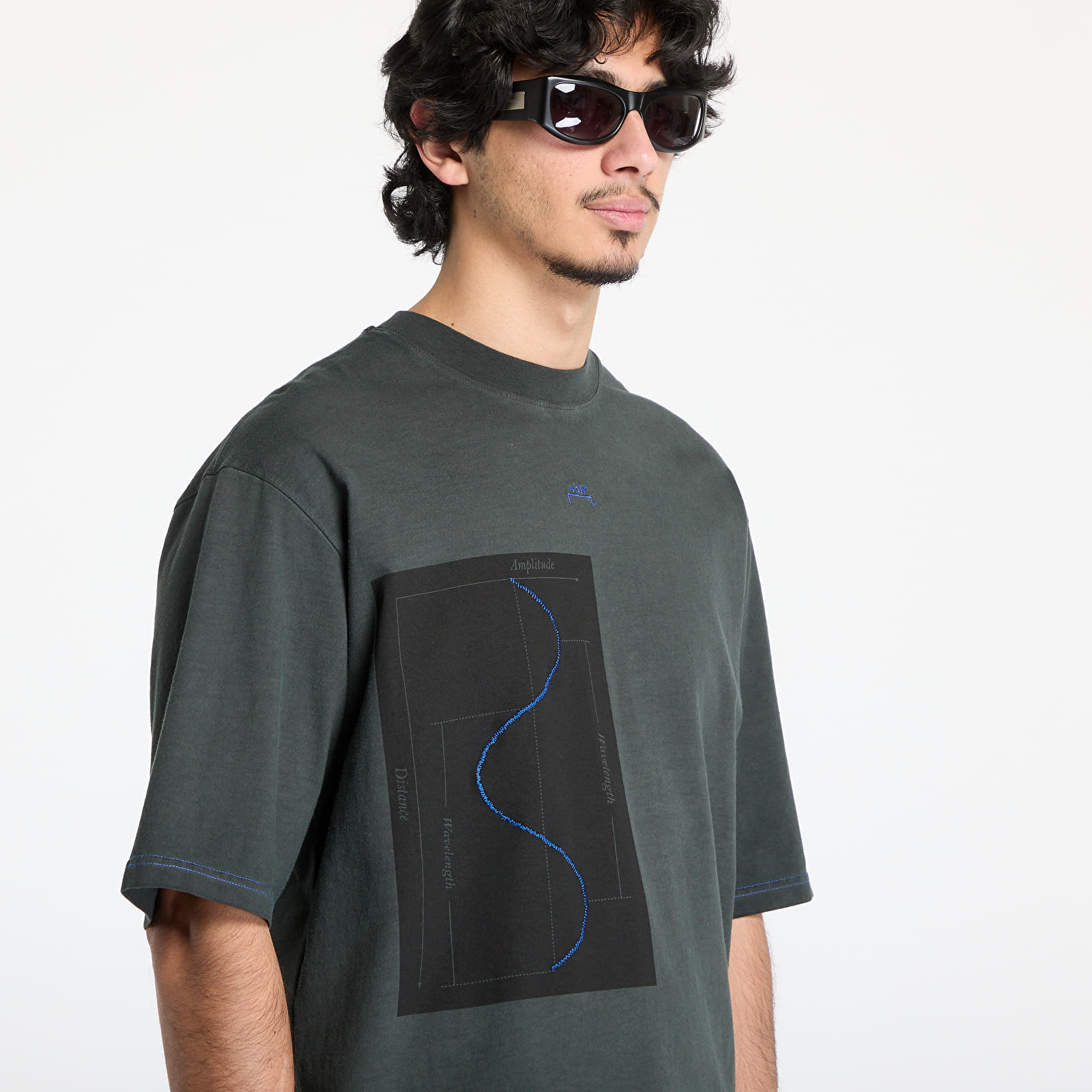 T-shirts A-COLD-WALL* Waveform T-Shirt Black