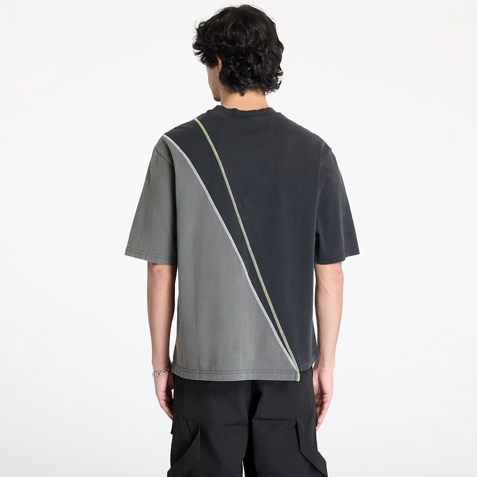 T-paidat A-COLD-WALL* Spliced T-Shirt Black