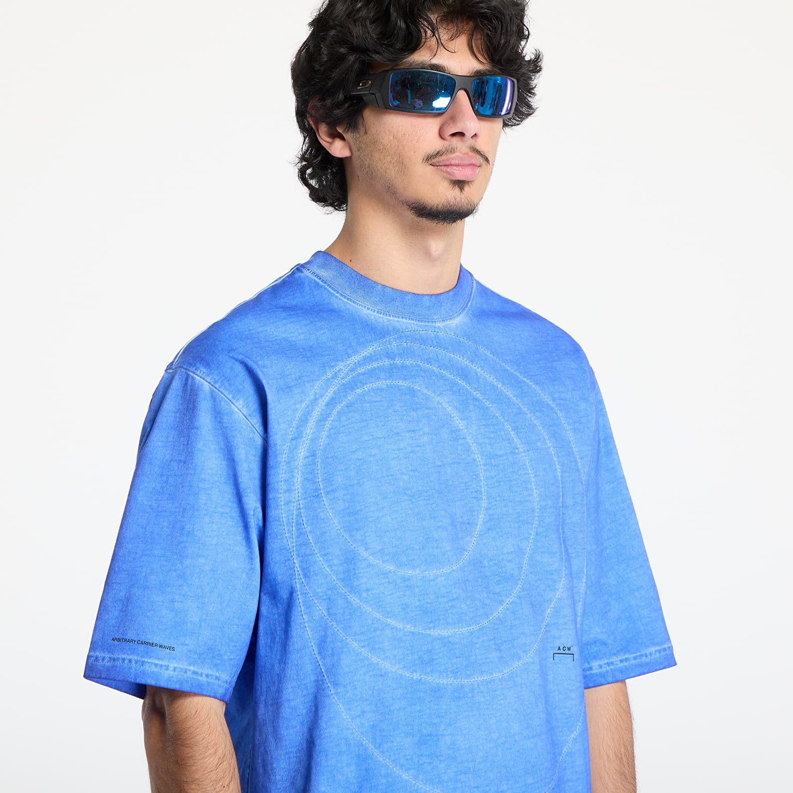 T-Shirts A-COLD-WALL* Frequency T-Shirt Blue